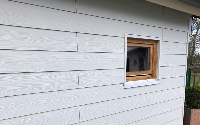 LD Systemprofile - Einsatzbereich Gartenhaus LD Plank weiß