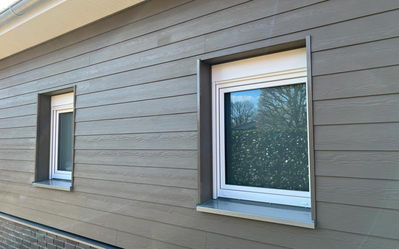 LD Systemprofile - Einsatzbereich Wohnhaus LD Plank Sonderfarbe Braun