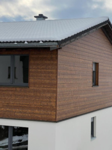 LD Systemprofile - Referenz LD Plank Hausfassade